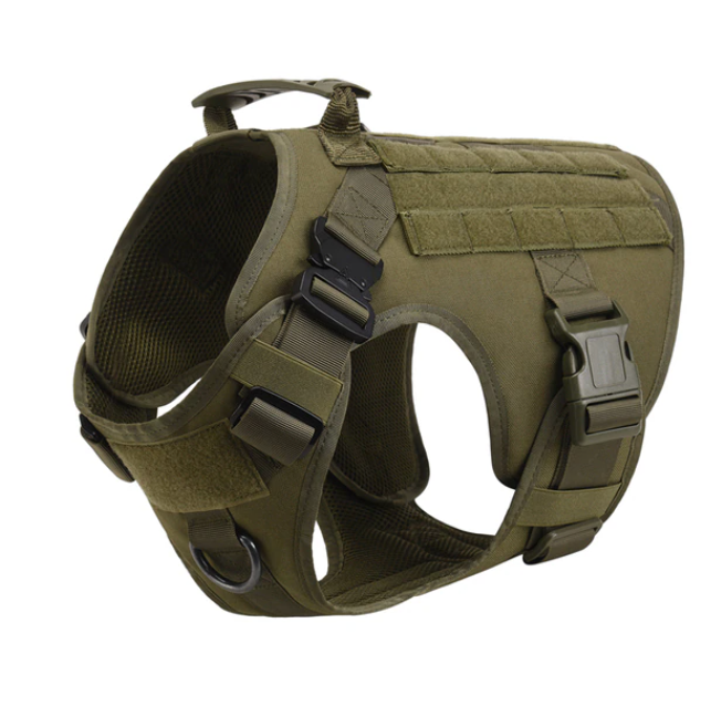 K9 Tactical Training Dog Harness and Leash Set For All Breeds